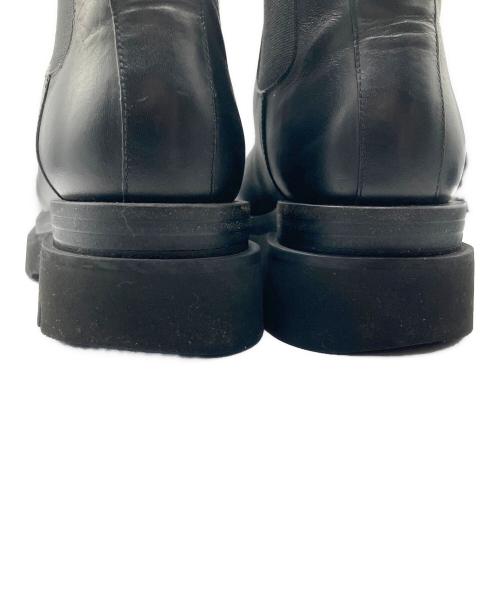 BOTTEGA VENETA（ボッテガベネタ）BOTTEGA VENETA (ボッテガベネタ) Lug Chelsea Ankle Bootラグチェルシーアンクルブーツ ブラック サイズ:38の古着・服飾アイテム