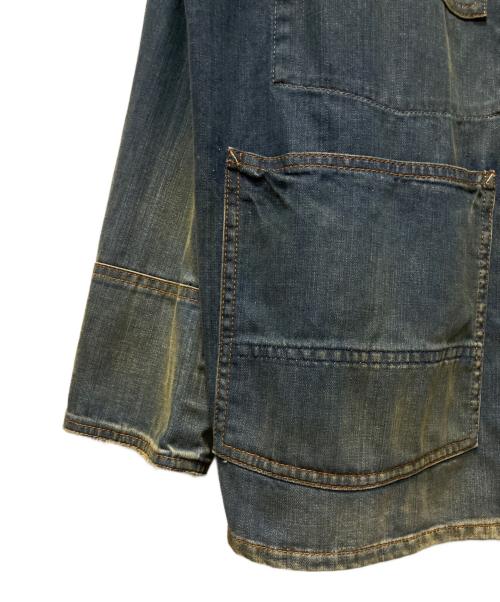 Maison Margiela（メゾンマルジェラ）Maison Margiela (メゾンマルジェラ) 24SS DENIM SPORTS JACKET インディゴ サイズ:48の古着・服飾アイテム