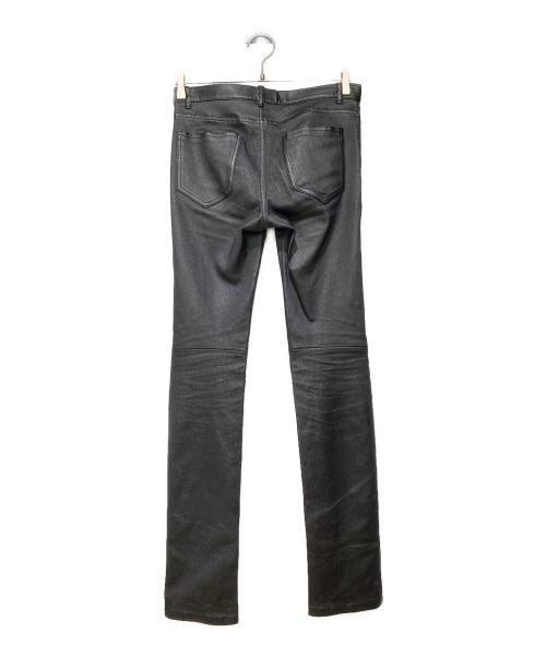Saint Laurent Paris（サンローランパリ）Saint Laurent Paris (サンローランパリ) ラムレザースキニーパンツ ブラック サイズ:42の古着・服飾アイテム