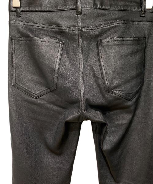Saint Laurent Paris（サンローランパリ）Saint Laurent Paris (サンローランパリ) ラムレザースキニーパンツ ブラック サイズ:42の古着・服飾アイテム