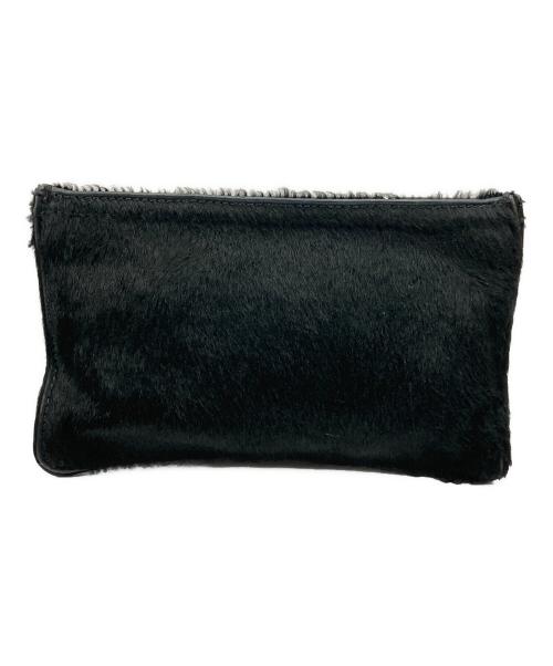CHROME HEARTS（クロムハーツ）CHROME HEARTS (クロムハーツ) ダガージップコインケース/ハラコポーチ ブラックの古着・服飾アイテム