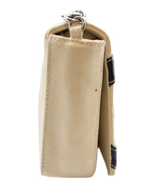 CHANEL（シャネル）CHANEL (シャネル) No.5チェーンショルダーバッグ/アイコン キルティング レザーショルダーバッグ アイボリー×レッドの古着・服飾アイテム