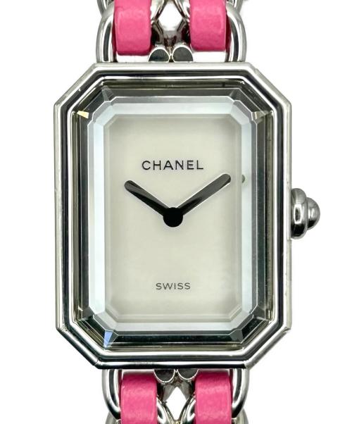 CHANEL（シャネル）CHANEL (シャネル) Premiere Rock M-L Ref.H6360 プルミエールロック フーシャピンク 2020年 limited 1000  シェル文字盤 サイズ:26.0mm×20.0mm/M-Lの古着・服飾アイテム