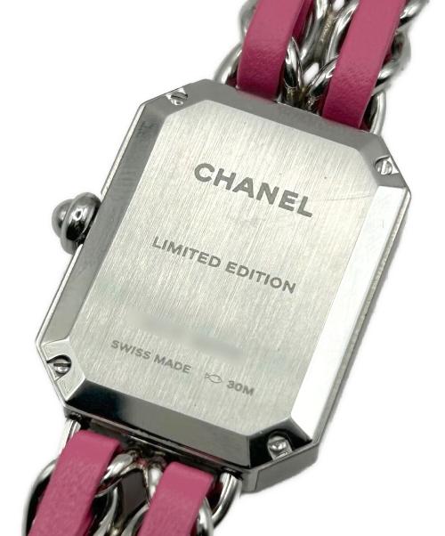 CHANEL（シャネル）CHANEL (シャネル) Premiere Rock M-L Ref.H6360 プルミエールロック フーシャピンク 2020年 limited 1000  シェル文字盤 サイズ:26.0mm×20.0mm/M-Lの古着・服飾アイテム