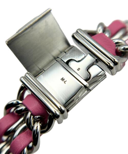 CHANEL（シャネル）CHANEL (シャネル) Premiere Rock M-L Ref.H6360 プルミエールロック フーシャピンク 2020年 limited 1000  シェル文字盤 サイズ:26.0mm×20.0mm/M-Lの古着・服飾アイテム