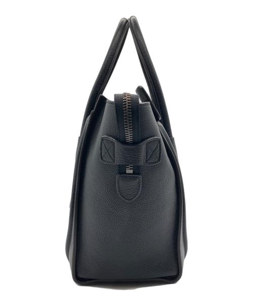 CELINE（セリーヌ）CELINE (セリーヌ) ラゲージ マイクロトートバッグ ブラックの古着・服飾アイテム