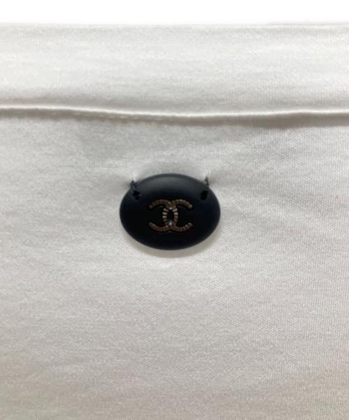 CHANEL（シャネル）CHANEL (シャネル) P57 ガブリエルロングスリーブカットソー/長袖Tシャツ/長袖カットソー ホワイト サイズ:36の古着・服飾アイテム