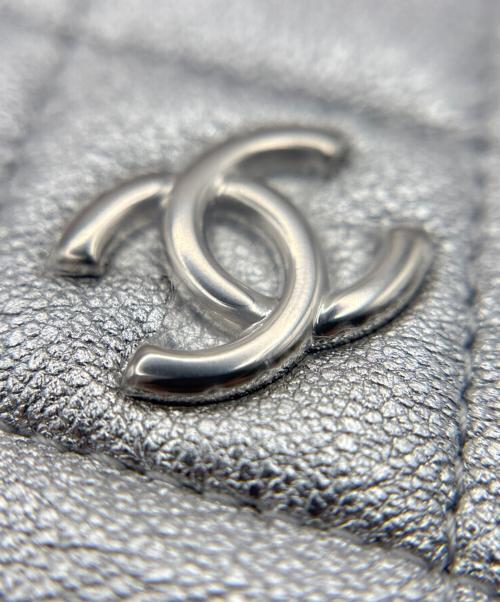 CHANEL（シャネル）CHANEL (シャネル) ココマーク マトラッセ スターコインパース シルバーの古着・服飾アイテム