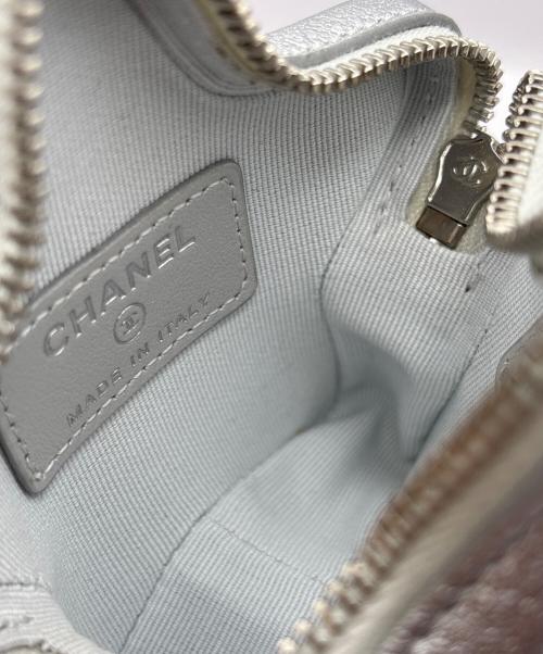 CHANEL（シャネル）CHANEL (シャネル) ココマーク マトラッセ スターコインパース シルバーの古着・服飾アイテム