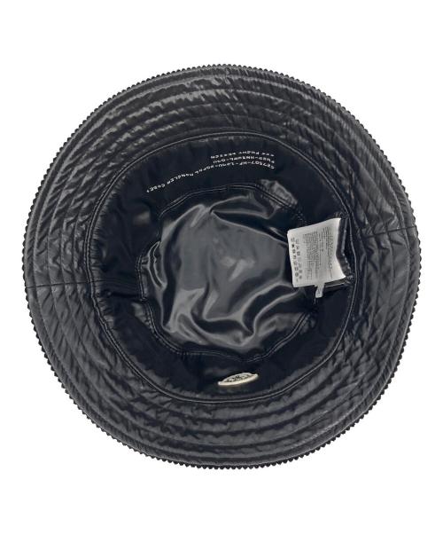 MONCLER（モンクレール）MONCLER (モンクレール) ジーニアス フラグメント コーデュロイ リバーシブル バケットハット ブラック サイズ:Mの古着・服飾アイテム