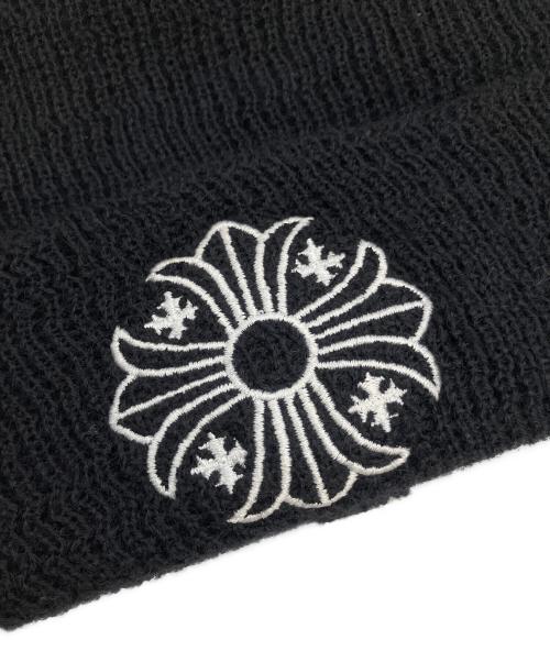 CHROME HEARTS（クロムハーツ）CHROME HEARTS (クロムハーツ) Chプラスウールビーニー ブラック サイズ:Free 23cmの古着・服飾アイテム