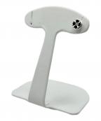 CHROME HEARTSクロムハーツ）の古着「STUD NGTV CH PLS DMND/ネガティブCHプラス 1ダイヤシルバーピアス」｜シルバー