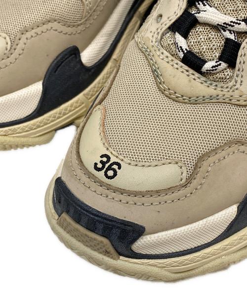 BALENCIAGA（バレンシアガ）BALENCIAGA (バレンシアガ) TRIPLE S SNEAKER/トリプルSスニーカー ベージュ サイズ:36の古着・服飾アイテム