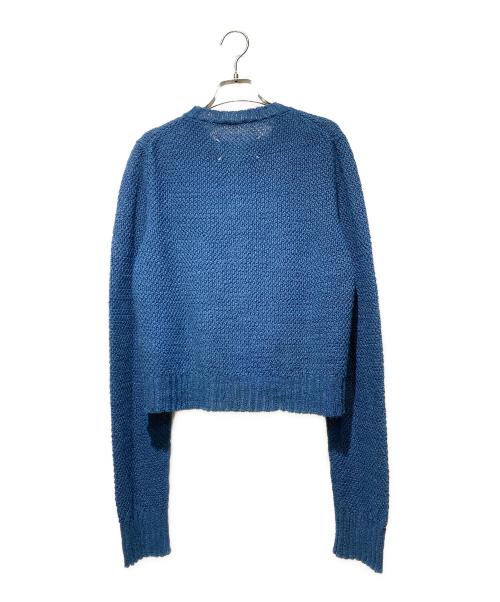 Maison Margiela（メゾンマルジェラ）Maison Margiela (メゾンマルジェラ) Banana Knitted Long-Sleeve Cardigan ネイビー サイズ:XSの古着・服飾アイテム