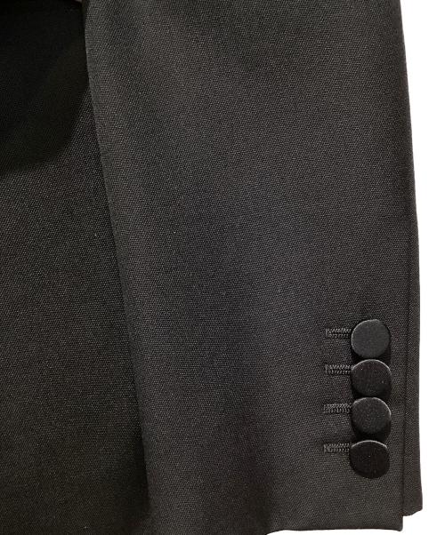 Saint Laurent Paris（サンローランパリ）Saint Laurent Paris (サンローランパリ) ラペル切替スモーキングジャケット ブラック サイズ:44の古着・服飾アイテム