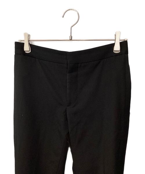 Saint Laurent Paris（サンローランパリ）Saint Laurent Paris (サンローランパリ) スモーキングテーパードスラックス ブラック サイズ:44の古着・服飾アイテム