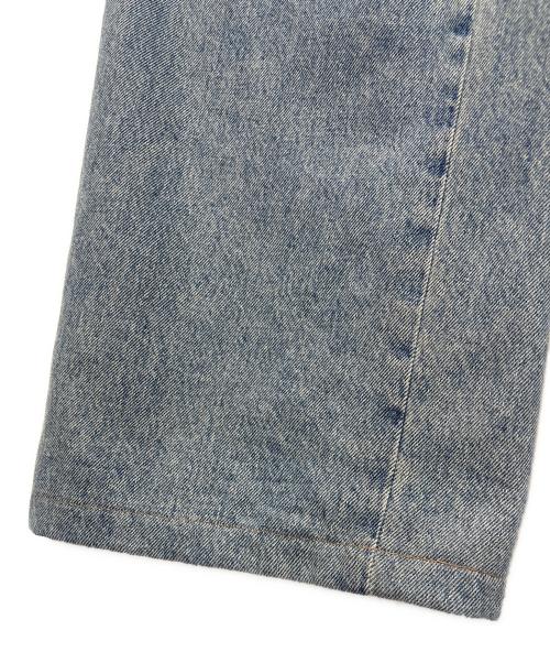 LOEWE（ロエベ）LOEWE (ロエベ) ANAGRAM BAGGY JEANS/アナグラムバギージーンズ/ミッドブルーデニム ブルー サイズ:44の古着・服飾アイテム