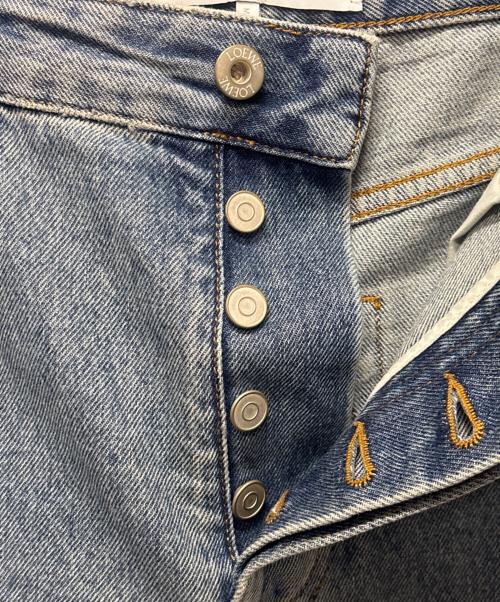 LOEWE（ロエベ）LOEWE (ロエベ) ANAGRAM BAGGY JEANS/アナグラムバギージーンズ/ミッドブルーデニム ブルー サイズ:44の古着・服飾アイテム