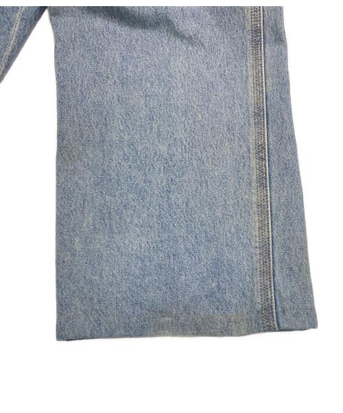 LOEWE（ロエベ）LOEWE (ロエベ) ANAGRAM BAGGY JEANS/アナグラムバギージーンズ/ミッドブルーデニム ブルー サイズ:44の古着・服飾アイテム