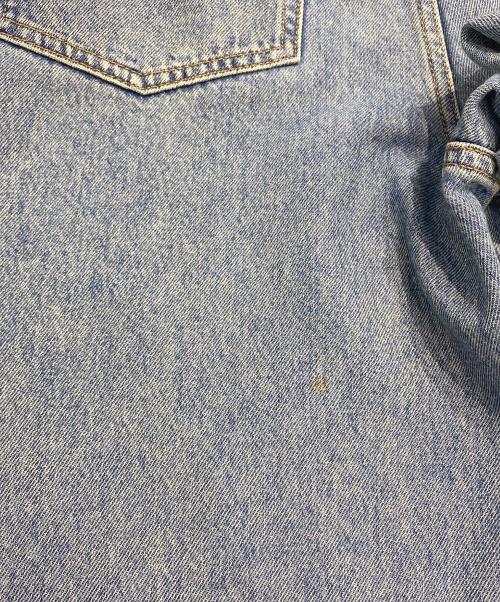 LOEWE（ロエベ）LOEWE (ロエベ) ANAGRAM BAGGY JEANS/アナグラムバギージーンズ/ミッドブルーデニム ブルー サイズ:44の古着・服飾アイテム