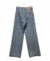 中古・古着 LOEWE (ロエベ) ANAGRAM BAGGY JEANS/アナグラムバギージーンズ/ミッドブルーデニム ブルー サイズ:44：120000円