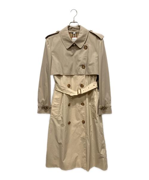 BURBERRY LONDON ENGLAND（バーバリー ロンドン イングランド）BURBERRY LONDON ENGLAND (バーバリー ロンドン イングランド) デザイントレンチコート アイボリー サイズ:44の古着・服飾アイテム
