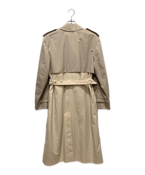 BURBERRY LONDON ENGLAND（バーバリー ロンドン イングランド）BURBERRY LONDON ENGLAND (バーバリー ロンドン イングランド) デザイントレンチコート アイボリー サイズ:44の古着・服飾アイテム