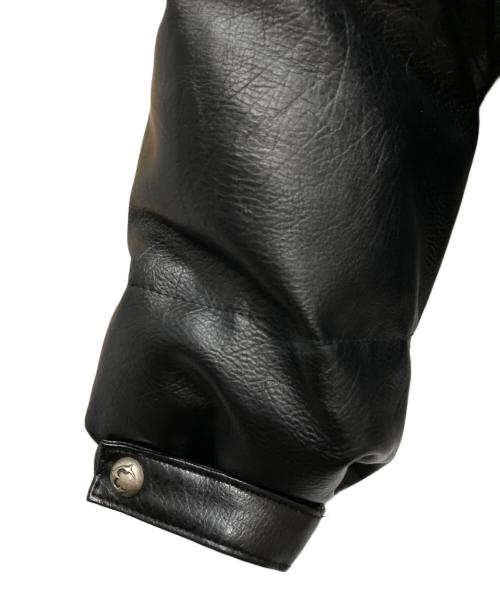 THUG CLUB（サグ クラブ）THUG CLUB (サグ クラブ) 胸ロゴダウンジャケット ブラック サイズ:3の古着・服飾アイテム