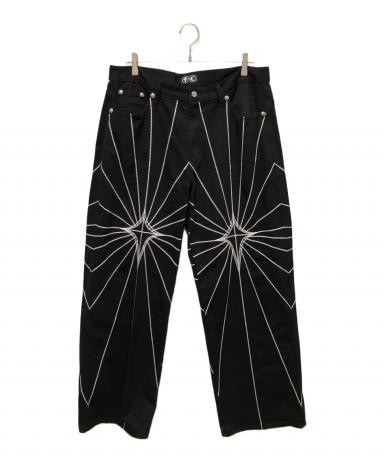 THUG CLUB TC Rise Denim Emb Pant サグクラブ 中古・古着通販】THUG CLUB (サグ クラブ) TC RISE DENIM EMD PANT