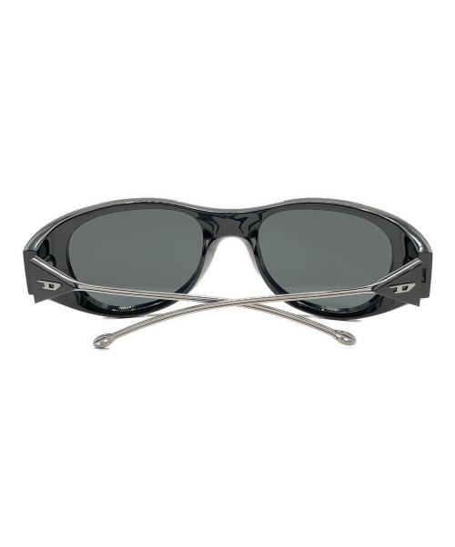 DIESEL（ディーゼル）DIESEL (ディーゼル) Iconic oval sunglasses/サングラス ブラック サイズ:57□16の古着・服飾アイテム