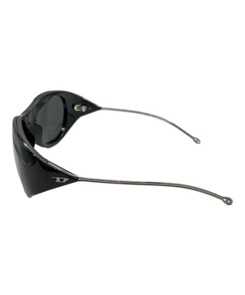 DIESEL（ディーゼル）DIESEL (ディーゼル) Iconic oval sunglasses/サングラス ブラック サイズ:57□16の古着・服飾アイテム