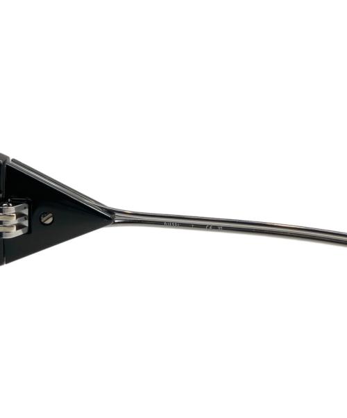 DIESEL（ディーゼル）DIESEL (ディーゼル) Iconic oval sunglasses/サングラス ブラック サイズ:57□16の古着・服飾アイテム