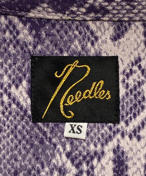 Needles（ニードルズ）Needles (ニードルズ) FRINGE ONE-UP SHIRT パープル サイズ:XSの古着・服飾アイテム