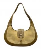 LOEWEロエベ）の古着「スエードワンショルダーバッグ」｜ベージュ