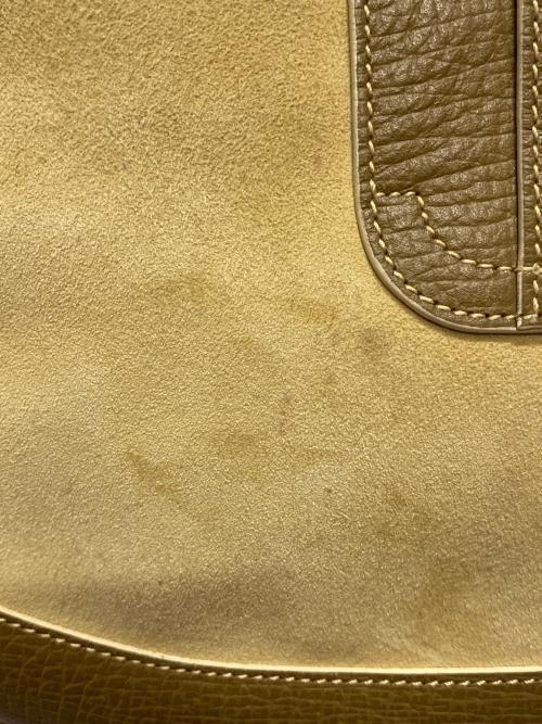 LOEWE（ロエベ）LOEWE (ロエベ) スエードワンショルダーバッグ ベージュの古着・服飾アイテム