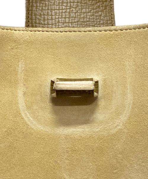 LOEWE（ロエベ）LOEWE (ロエベ) スエードワンショルダーバッグ ベージュの古着・服飾アイテム