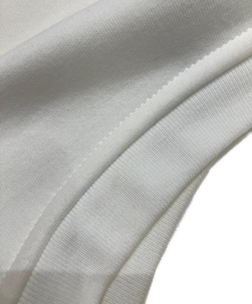 LOEWE（ロエベ）LOEWE (ロエベ) トラペーズ トップス/ 刺繍入りコットン混ジャージー Tシャツ ホワイト サイズ:Sの古着・服飾アイテム