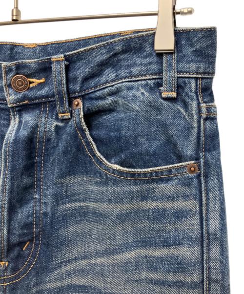 CELINE（セリーヌ）CELINE (セリーヌ) カットオフデニムパンツ インディゴ サイズ:25の古着・服飾アイテム