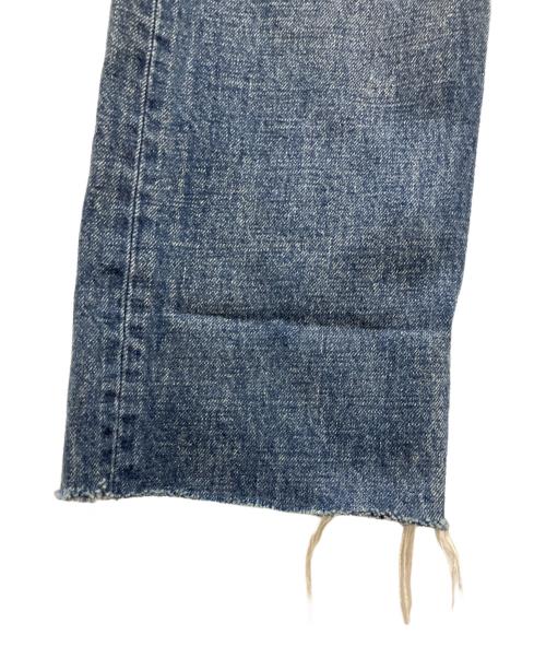 CELINE（セリーヌ）CELINE (セリーヌ) カットオフデニムパンツ インディゴ サイズ:25の古着・服飾アイテム