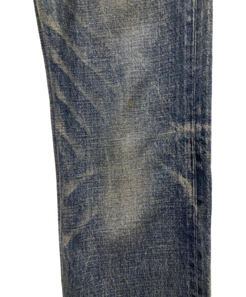 CELINE（セリーヌ）CELINE (セリーヌ) カットオフデニムパンツ インディゴ サイズ:25の古着・服飾アイテム