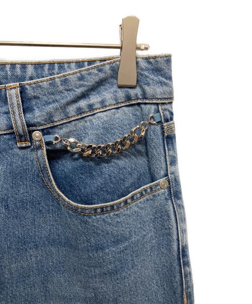 STELLA McCARTNEY（ステラマッカートニー）STELLA McCARTNEY (ステラマッカートニー) FALABELLA CHAINデニムパンツ インディゴ サイズ:26の古着・服飾アイテム