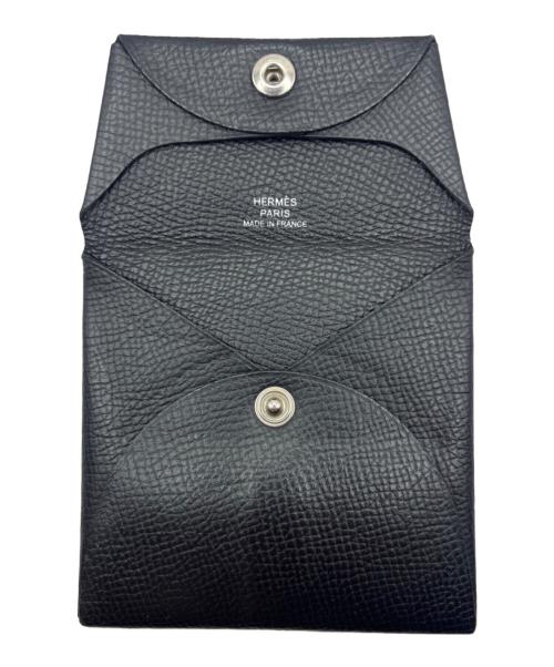 HERMES（エルメス）HERMES (エルメス) バスティア Z刻印:2021年 ノワール/コインケース ブラック サイズ:-の古着・服飾アイテム