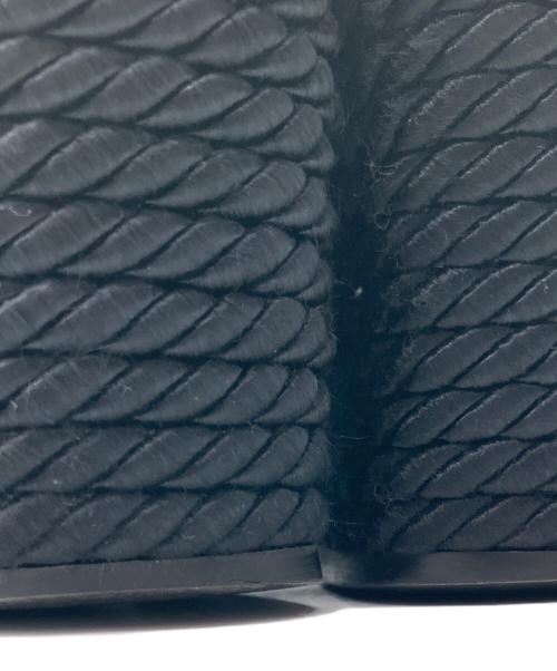 VALENTINO（ヴァレンティノ）VALENTINO (ヴァレンティノ) Rock stud wedge sandals　ロックスタッズウェッジソールサンダル ブラック サイズ:36の古着・服飾アイテム