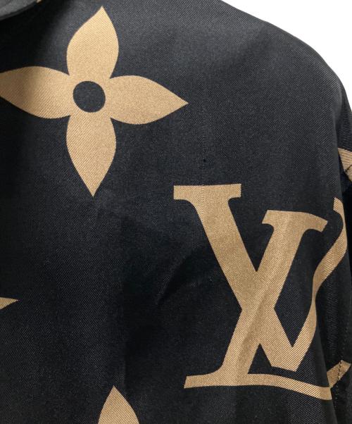 LOUIS VUITTON（ルイ ヴィトン）LOUIS VUITTON (ルイ ヴィトン) ミックスモノグラム マスキュリンシャツ ブラック サイズ:38の古着・服飾アイテム