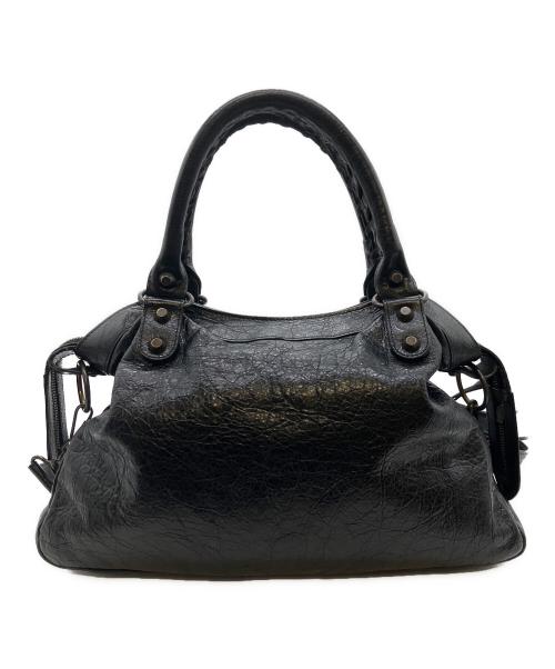 BALENCIAGA（バレンシアガ）BALENCIAGA (バレンシアガ) ザ・タウンレザー2WAYバッグ ブラックの古着・服飾アイテム