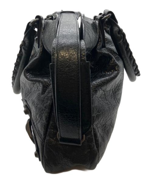 BALENCIAGA（バレンシアガ）BALENCIAGA (バレンシアガ) ザ・タウンレザー2WAYバッグ ブラックの古着・服飾アイテム
