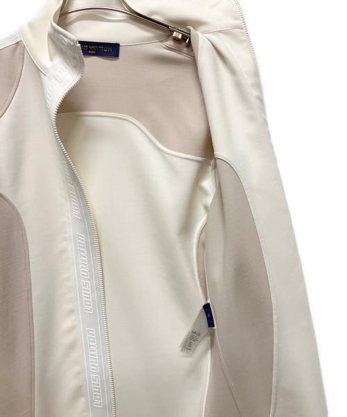 LOUIS VUITTON（ルイ ヴィトン）LOUIS VUITTON (ルイ ヴィトン) ロゴテープトラックジャケット アイボリー サイズ:Mの古着・服飾アイテム