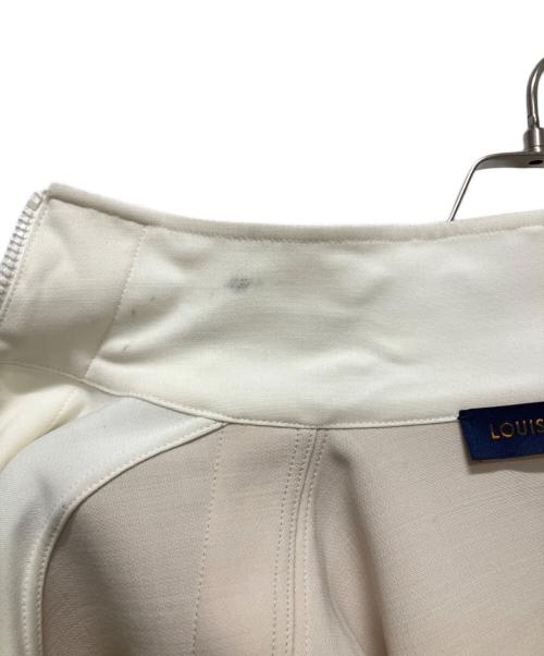 LOUIS VUITTON（ルイ ヴィトン）LOUIS VUITTON (ルイ ヴィトン) ロゴテープトラックジャケット アイボリー サイズ:Mの古着・服飾アイテム