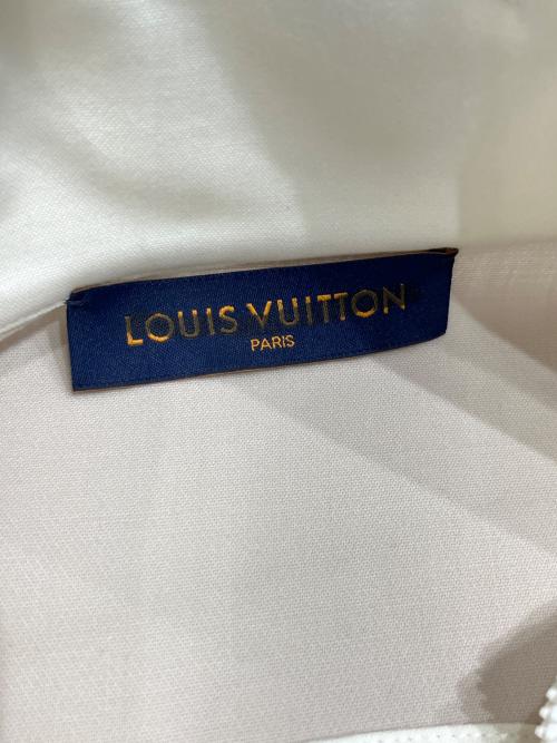 LOUIS VUITTON（ルイ ヴィトン）LOUIS VUITTON (ルイ ヴィトン) ロゴテープトラックジャケット アイボリー サイズ:Mの古着・服飾アイテム