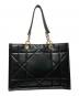 Christian Dior (クリスチャン ディオール) Tote Bag Essential Archi Cannageアーキカナージュチェーントートバッグ ブラック サイズ:ミディアム：330000円